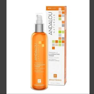 NEW Andalou Naturals Clementine + C Illuminating Toner 6 fl oz